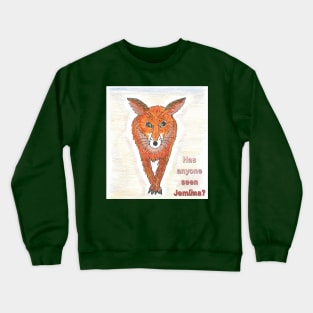 Red Fox Crewneck Sweatshirt